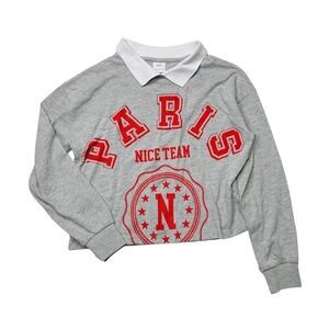 Zara‎ Gray Paris Nice Team Girls 11-12 Y Shirt